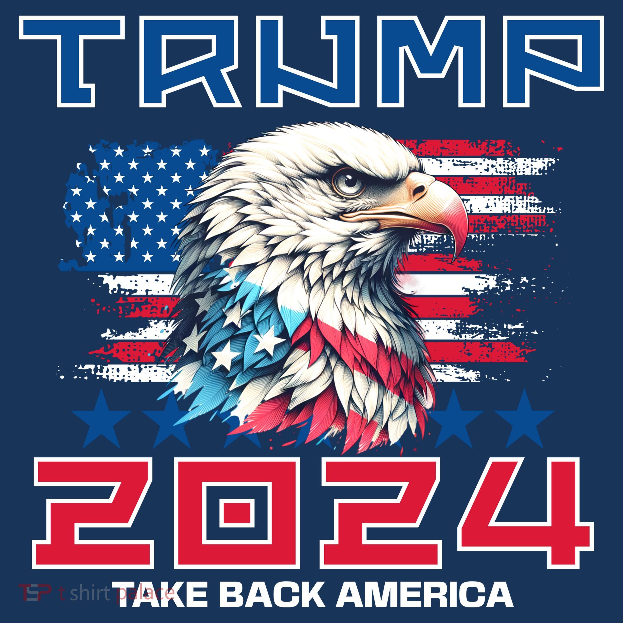 Take America Back Trump 2024 Bucket Hat