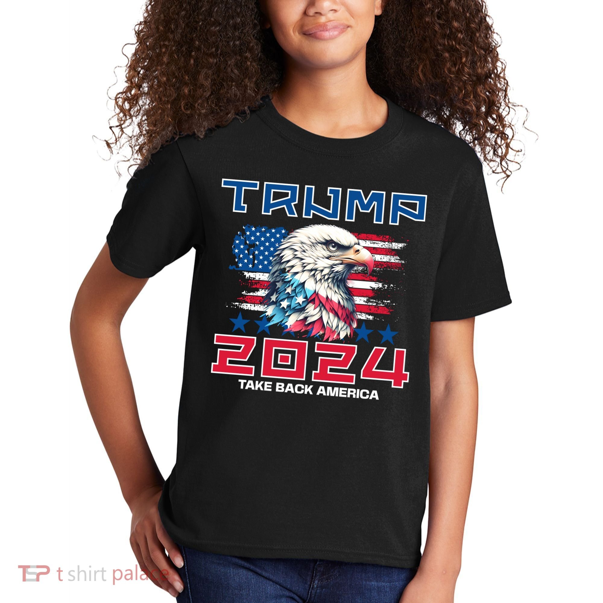 Take America Back Trump 2024 Kids T-Shirt