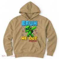 Teacher Appreciation Bruh We Out Gamer Pixel Style Summer Hoodie thumb 0