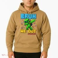 Teacher Appreciation Bruh We Out Gamer Pixel Style Summer Hoodie thumb 2
