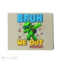 Teacher Appreciation Bruh We Out Gamer Pixel Style Summer Mousepad thumb 0