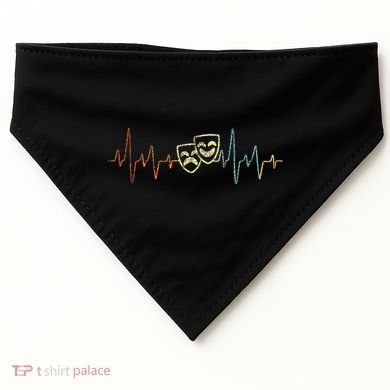Theatre Actor Broadway Musical Theater Nerd USA-Made Doggie Bandana