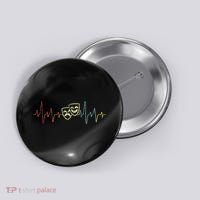 Theatre Actor Broadway Musical Theater Nerd Button thumb 0