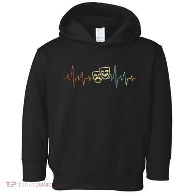 Theatre Actor Broadway Musical Theater Nerd Toddler Hoodie
