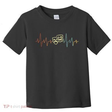 Theatre Actor Broadway Musical Theater Nerd Toddler T-Shirt