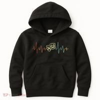 Theatre Actor Broadway Musical Theater Nerd Kids Hoodie thumb 0
