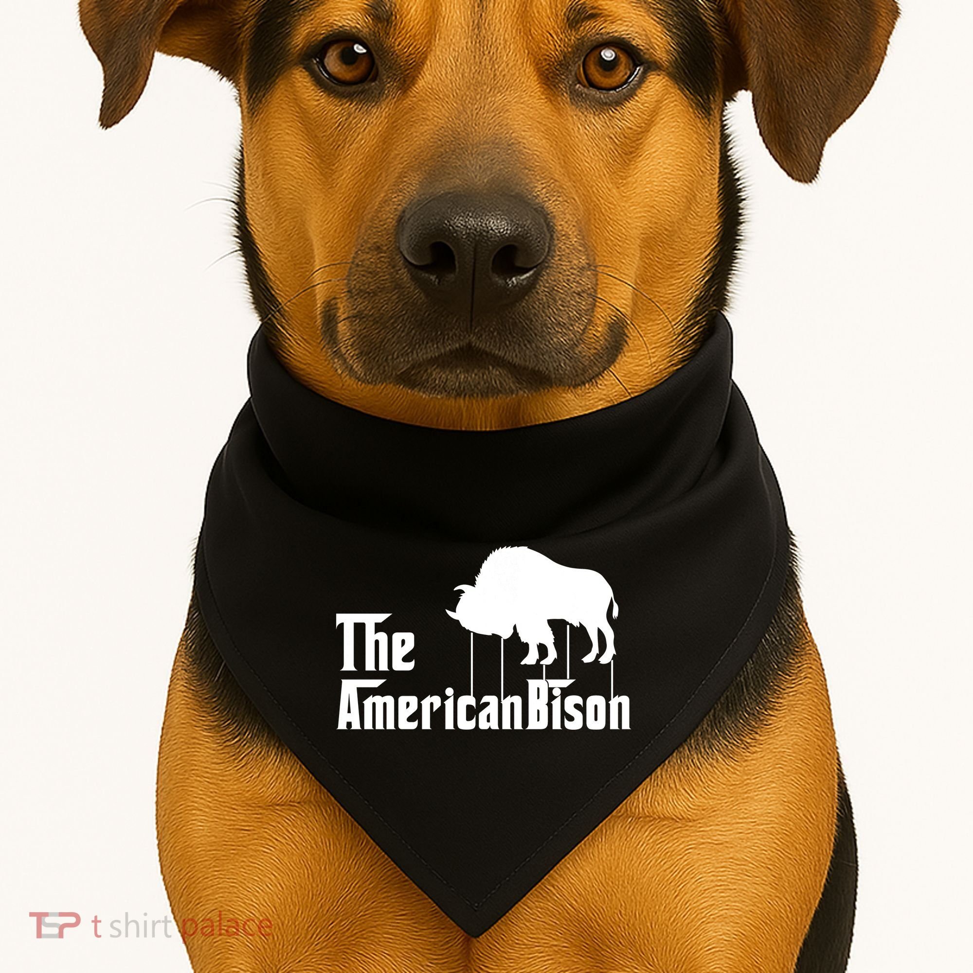 The American Bison USA-Made Doggie Bandana