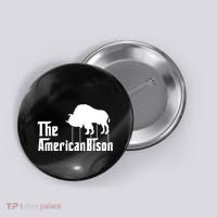 The American Bison Button thumb 0