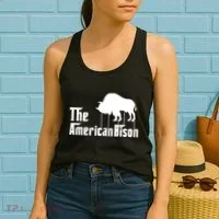 The American Bison Women's Tank Top thumb 2