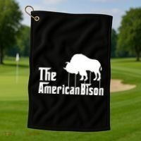 The American Bison Golf Towel thumb 1