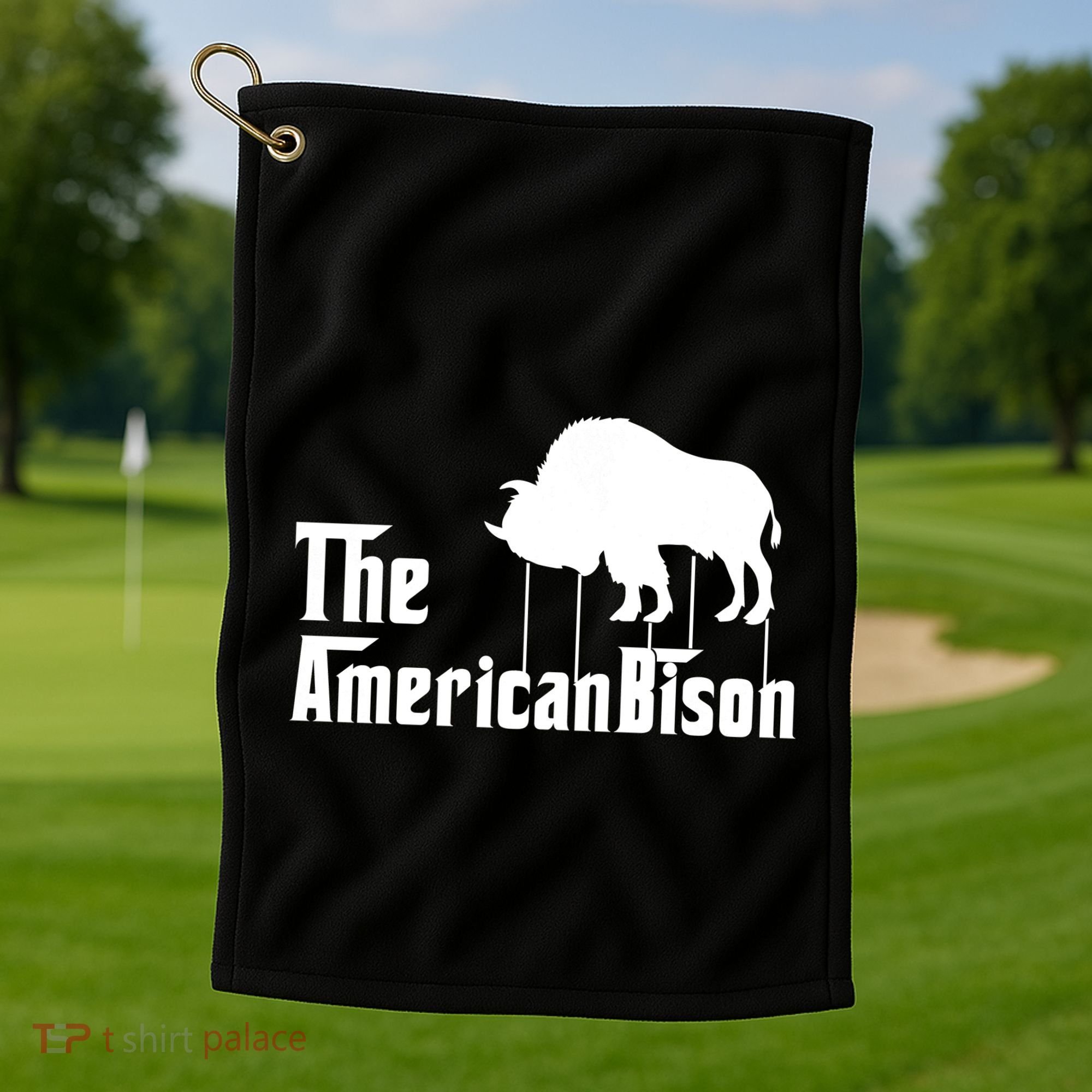 The American Bison Golf Towel