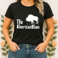 The American Bison Women's T-Shirt thumb 2
