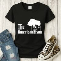 The American Bison Women's T-Shirt thumb 3