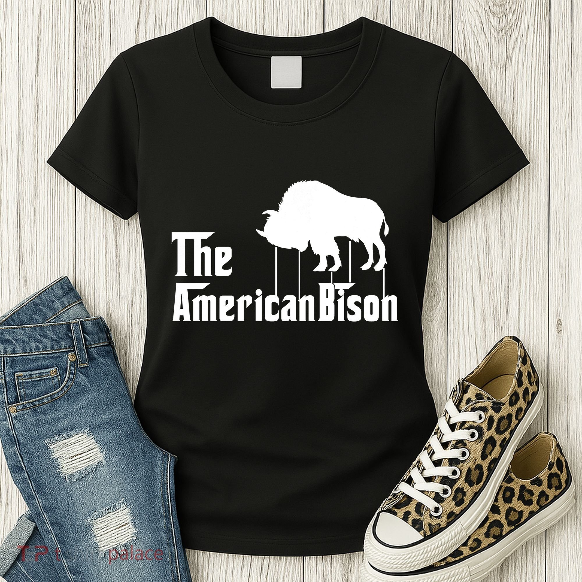 The American Bison Women's T-Shirt