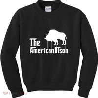 The American Bison Kids Sweatshirt thumb 0