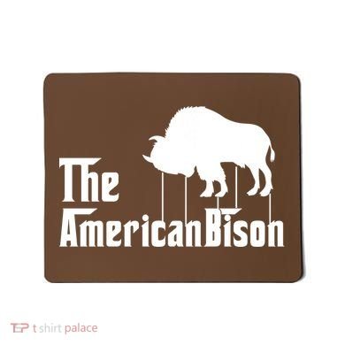 The American Bison Mousepad