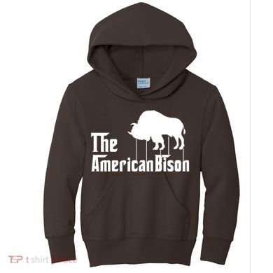The American Bison Kids Hoodie