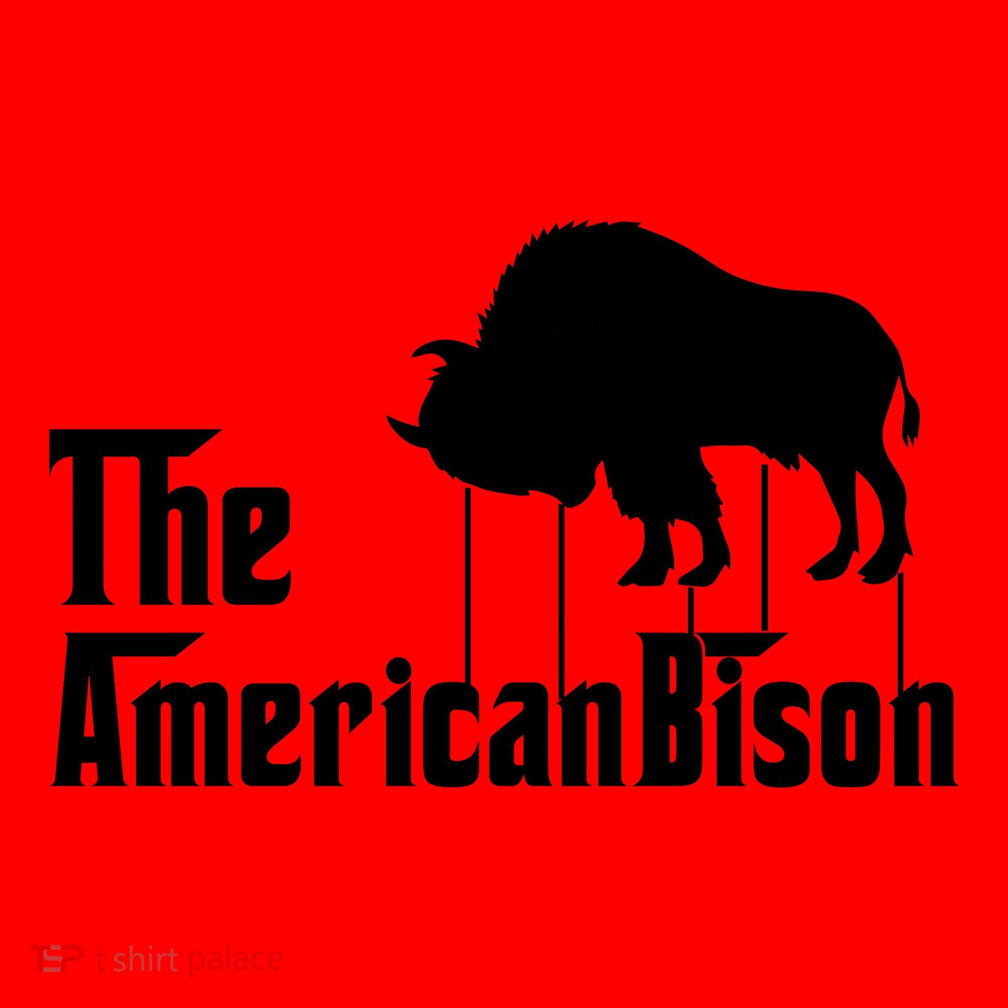 The American Bison Santa Hat
