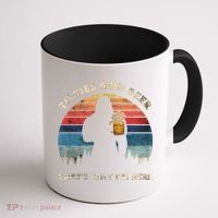 Titties And Beer That’s Why Im Here Oktoberfest Funny Ape Gift Coffee Mug thumb 1