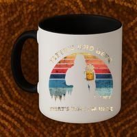 Titties And Beer That’s Why Im Here Oktoberfest Funny Ape Gift Coffee Mug thumb 2