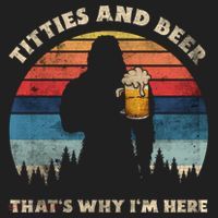 Titties And Beer That’s Why Im Here Oktoberfest Funny Ape Gift Hat thumb 2