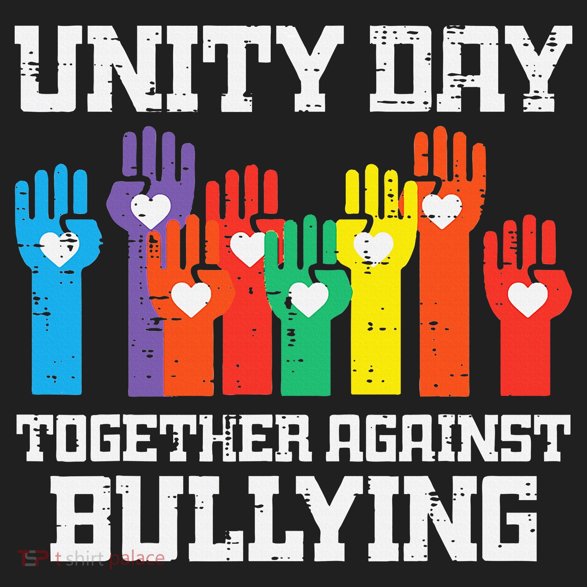 Together Against Bullying Orange Anti Bully Unity Day Women's Sweatshirt