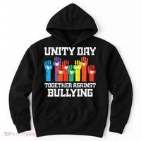 Together Against Bullying Orange Anti Bully Unity Day Hoodie thumb 0