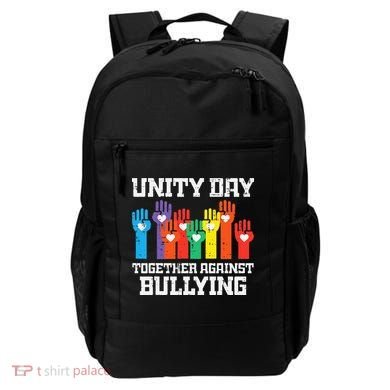 Together Against Bullying Orange Anti Bully Unity Day Backpack