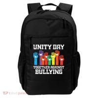 Together Against Bullying Orange Anti Bully Unity Day Backpack thumb 0