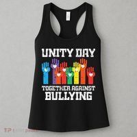 Together Against Bullying Orange Anti Bully Unity Day Women's Tank Top thumb 3