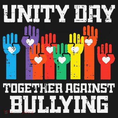Together Against Bullying Orange Anti Bully Unity Day Women's Perfect Tri Rocker Tank