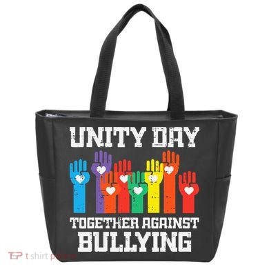 Together Against Bullying Orange Anti Bully Unity Day Tote Bag