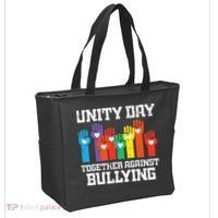 Together Against Bullying Orange Anti Bully Unity Day Tote Bag thumb 2