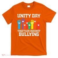 Together Against Bullying Orange Anti Bully Unity Day T-Shirt thumb 0