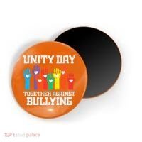Together Against Bullying Orange Anti Bully Unity Day Magnet thumb 0