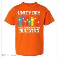 Together Against Bullying Orange Anti Bully Unity Day Toddler T-Shirt thumb 0