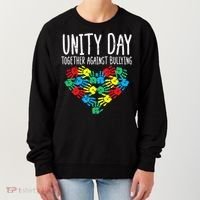 Together Against Bullying Kids Unity Day Orange Anti Bully Women's Sweatshirt thumb 0