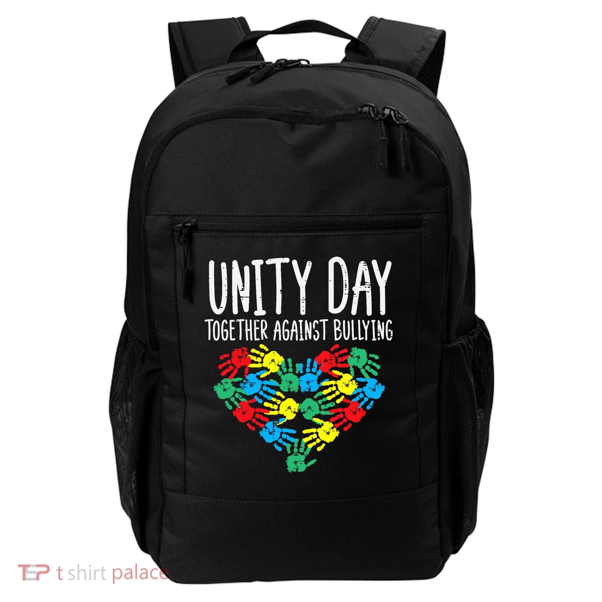 Together Against Bullying Kids Unity Day Orange Anti Bully Backpack