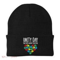 Together Against Bullying Kids Unity Day Orange Anti Bully Beanie thumb 0
