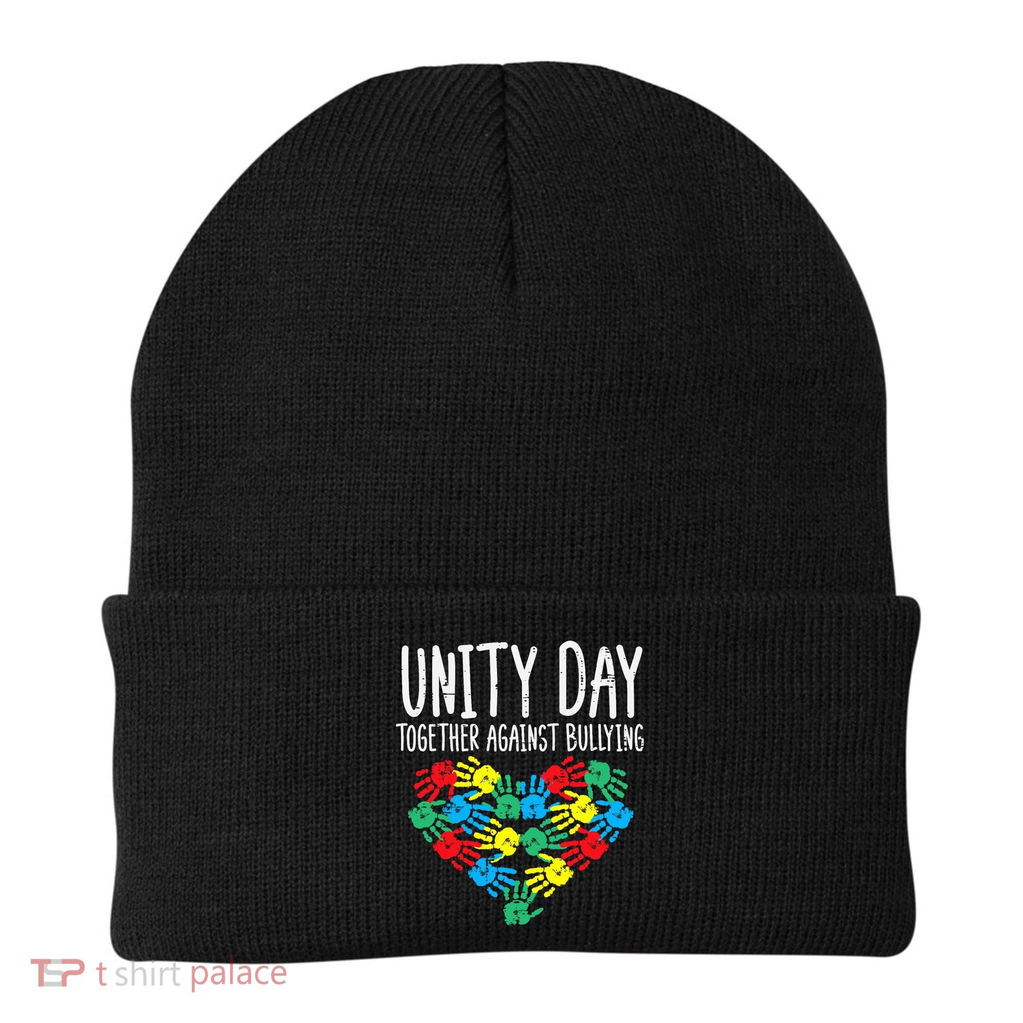 Together Against Bullying Kids Unity Day Orange Anti Bully Beanie