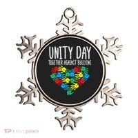 Together Against Bullying Kids Unity Day Orange Anti Bully Ornament thumb 0