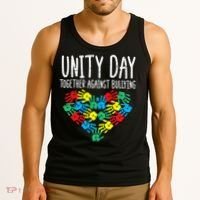 Together Against Bullying Kids Unity Day Orange Anti Bully Tank Top thumb 3