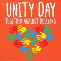 Together Against Bullying Kids Unity Day Orange Anti Bully Coaster thumb 2