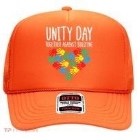Together Against Bullying Kids Unity Day Orange Anti Bully Hat thumb 0