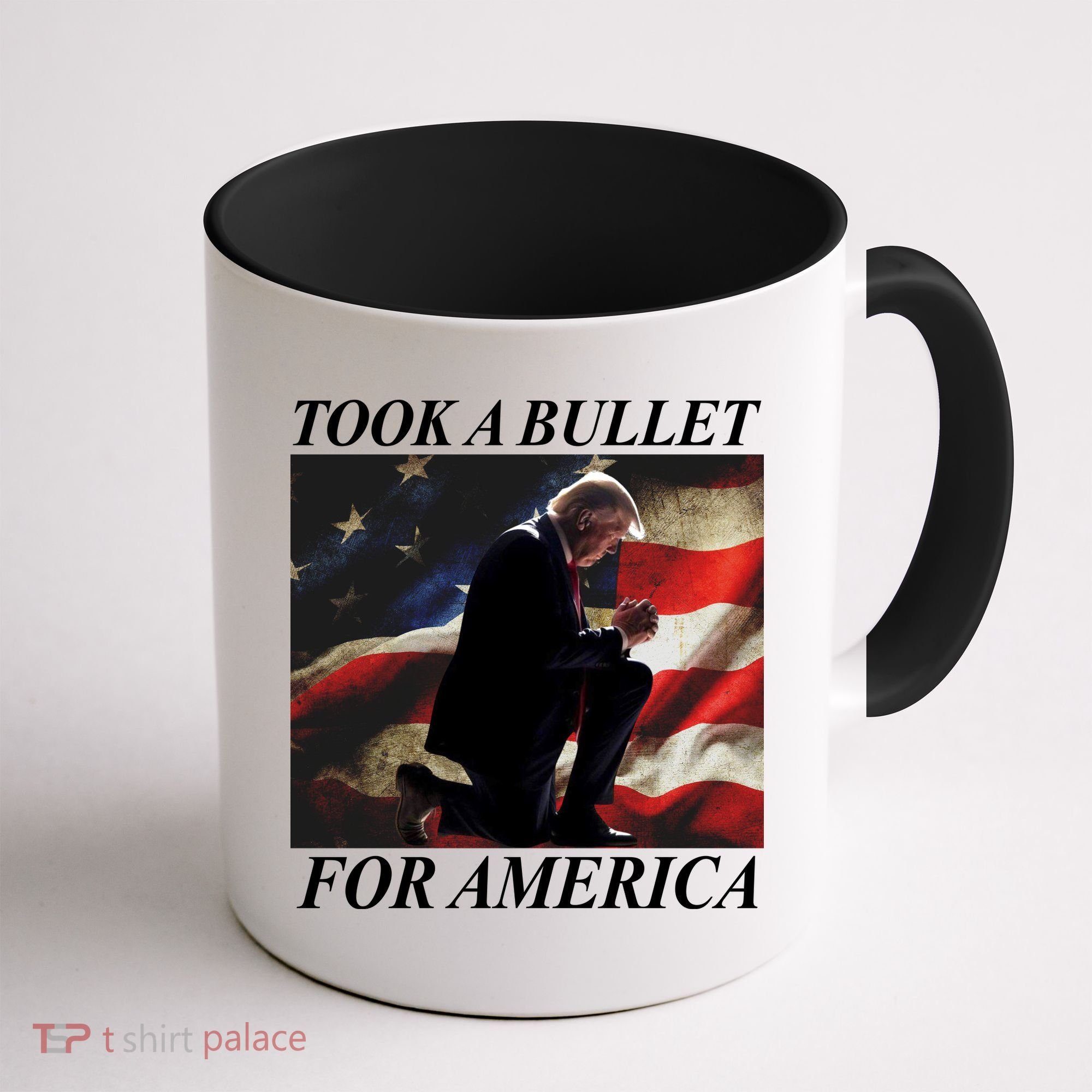 Took A Bullet For America Donald Trump Usa Coffee Mug