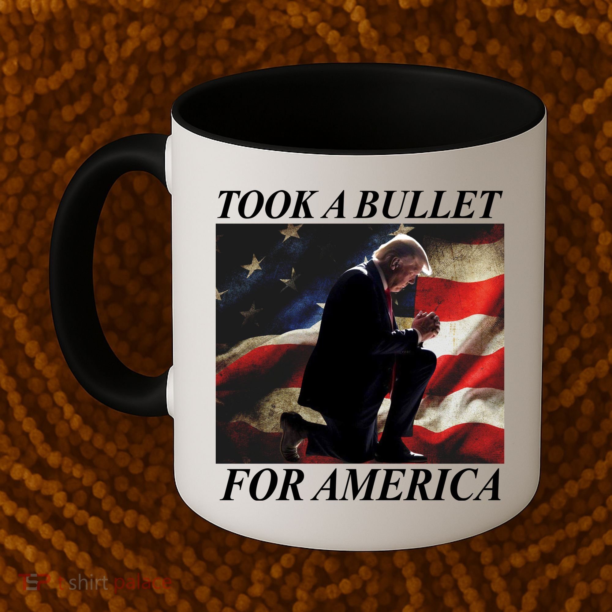 Took A Bullet For America Donald Trump Usa Coffee Mug