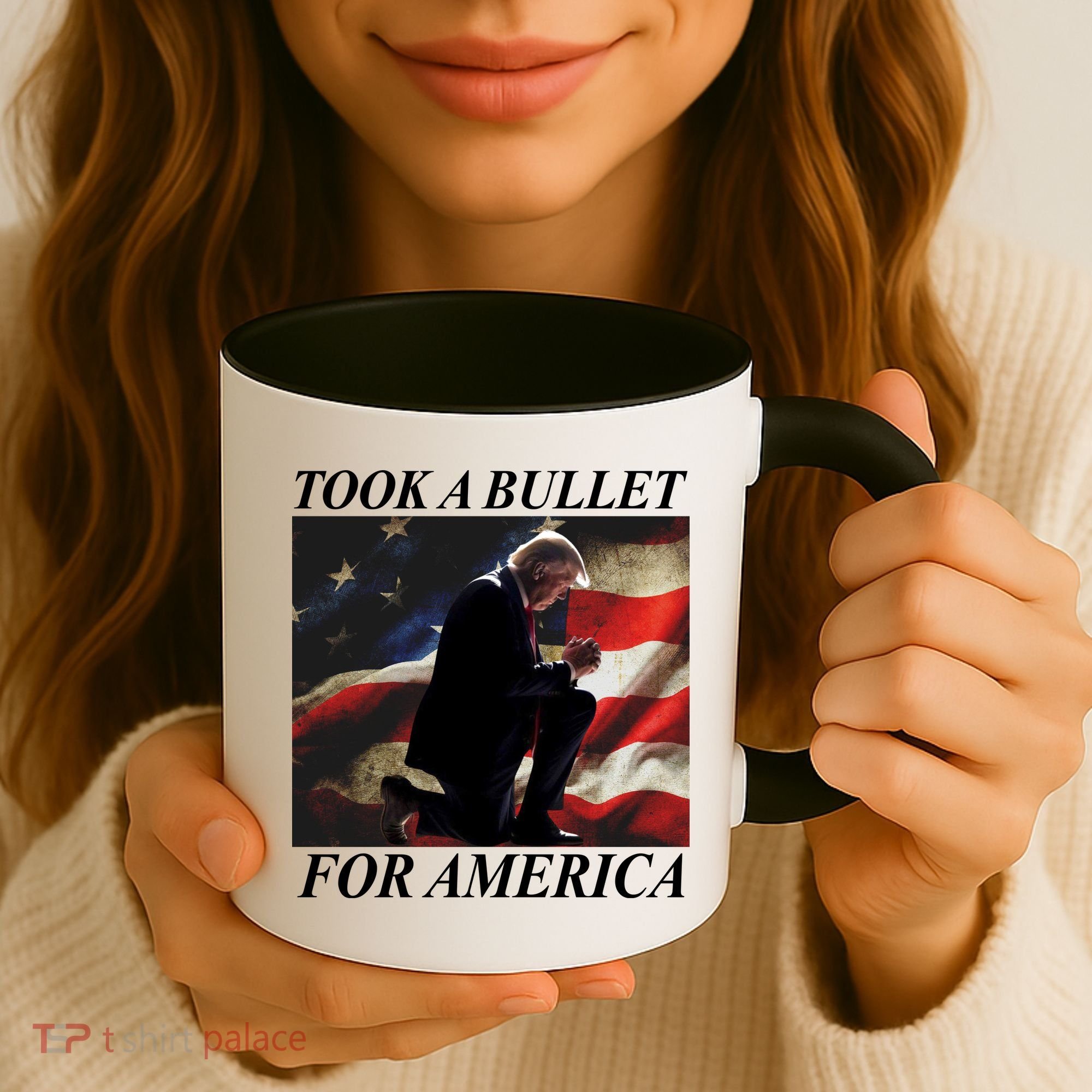Took A Bullet For America Donald Trump Usa Coffee Mug