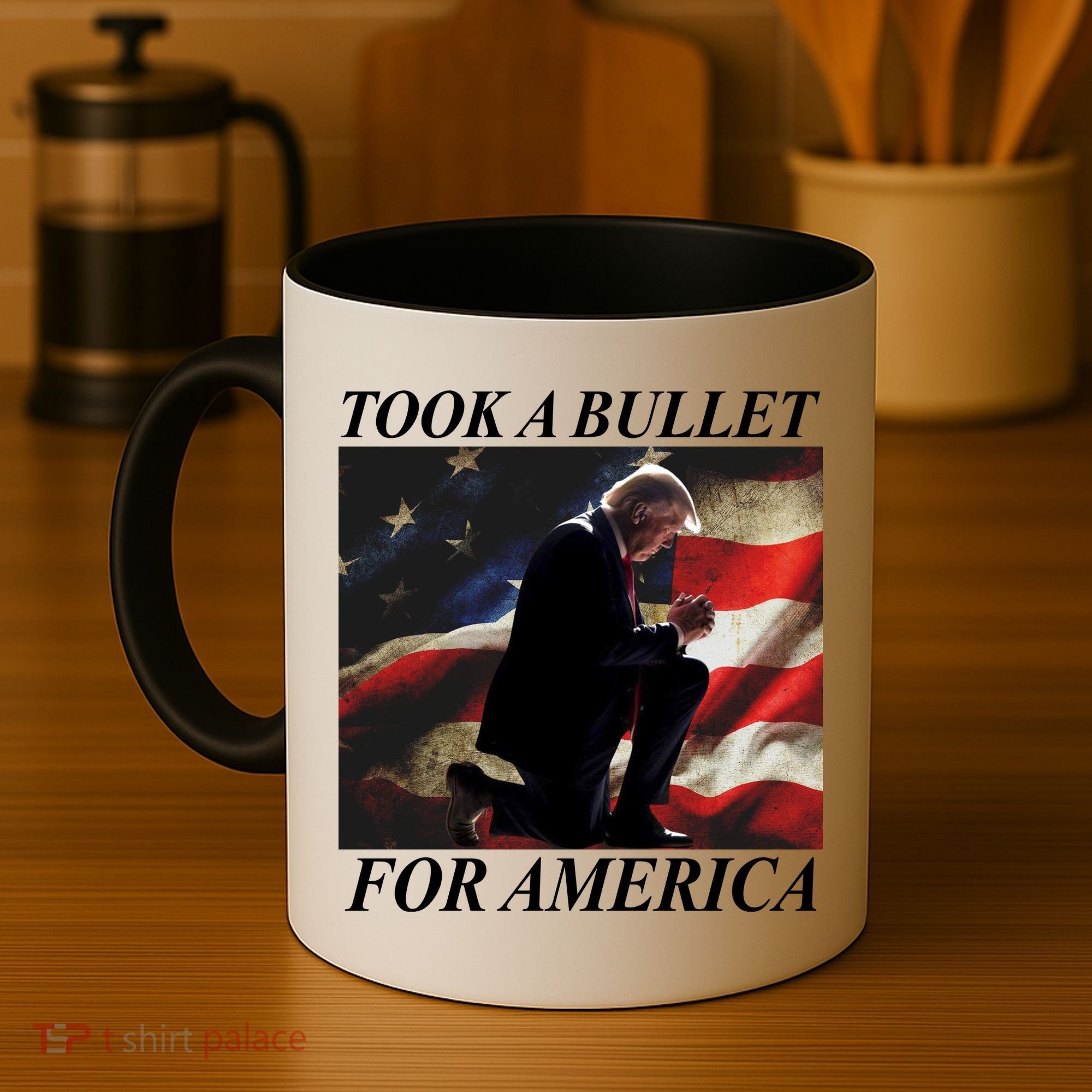 Took A Bullet For America Donald Trump Usa Coffee Mug