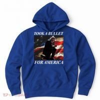 Took A Bullet For America Donald Trump Usa Hoodie thumb 0