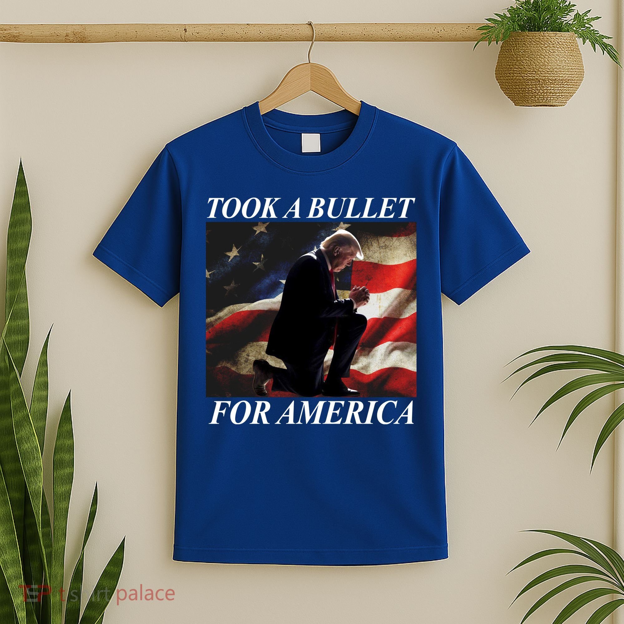 Took A Bullet For America Donald Trump Usa T-Shirt